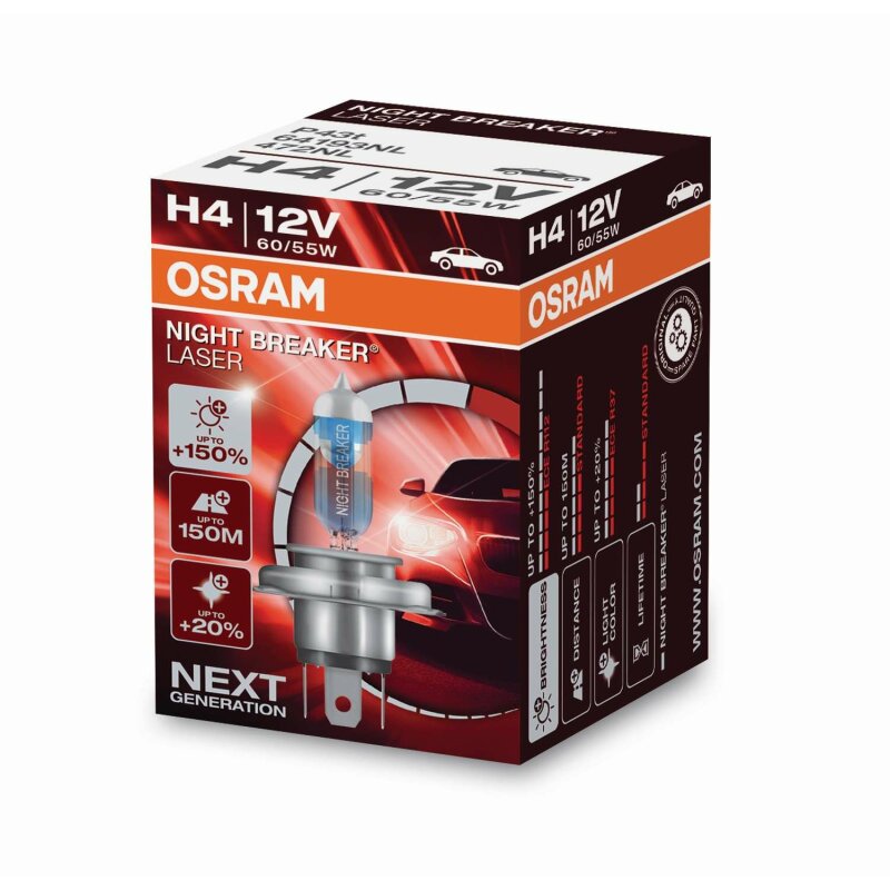 OSRAM H4 Halogen Autolampe 64193CBN CHF 9 95