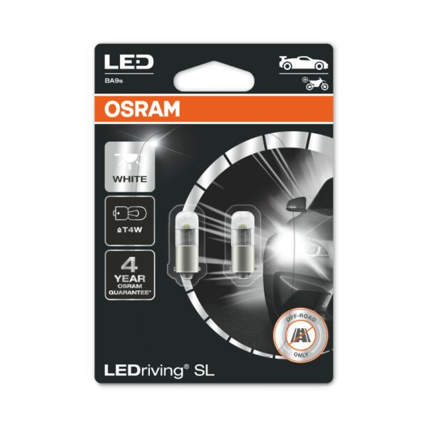 T4W LEDriving SL White 6000K 12V Blister 2 St. OSRAM