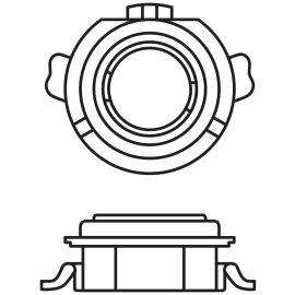Montagehalterung Adapter DA03-1 für NIGHT BREAKER LED H7-LED 2St. OSRAM