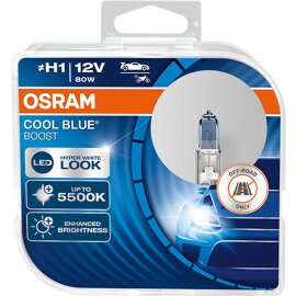 OSRAM H1 12V 80W P14.5s COOL BLUE BOOST 5500K 2St (NO ECE)