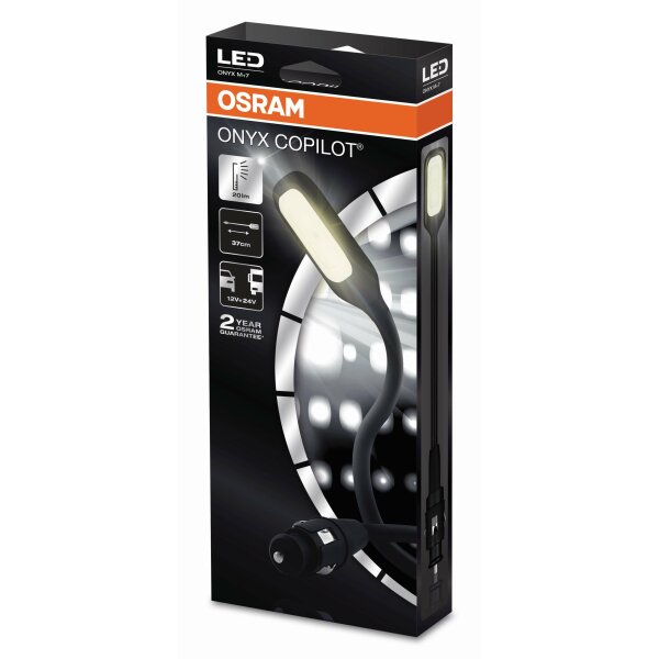 ONYX Copilot M Flexibles LED Leselicht 37mm 12V /24V OSRAM