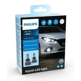 Philips H11 LED Ultinon Pro3022 LED 12V&24V 6000K 2...