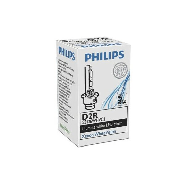 D2R 85V 35W P32d-3 Philips Xenon WhiteVision Gen1 5000K Xenon