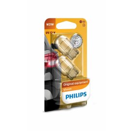 PHILIPS 12065B2 - W21W 12V 21W W3x16d Vision Original...