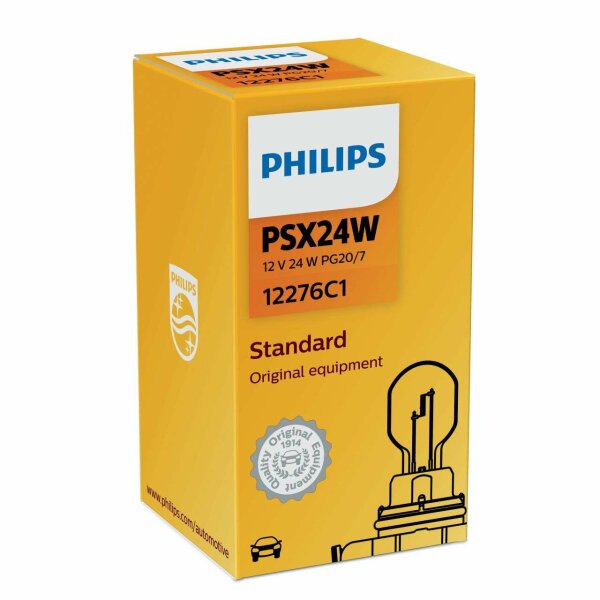 PHILIPS 12276C1 - PSX24W 12V 24W PG20/7 1 Stk.