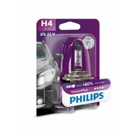 PHILIPS 12342VPB1 - H4 12V 60/55W P43t Vision Plus +60% 1...