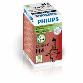 PHILIPS 13342MLC1 - H4 24V 75/70W P43t-38 MasterLife max...