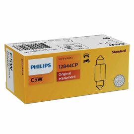 PHILIPS 12844CP - C5W 12V 5W SV8.5 soffitte Vison 1 Stk.