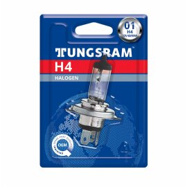 Tungsram 93105768 - H4 12V 60/55W P43t Standard 1Stk. Blister