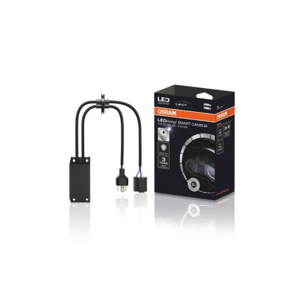 OSRAM LEDSC04-2HB - LEDriving Smart Canbus für H4. H19 Nachrüstlampe Typ 4 2Stk.