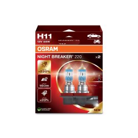 OSRAM 64211NB220-2HB - H11 12V 55W PGJ19-2 NIGHT BREAKER® 220 +220% 2 Stk.