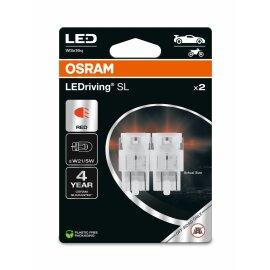 OSRAM 7515DRP-2BL - W21/5W LEDriving SL Red 12V Blister 2...