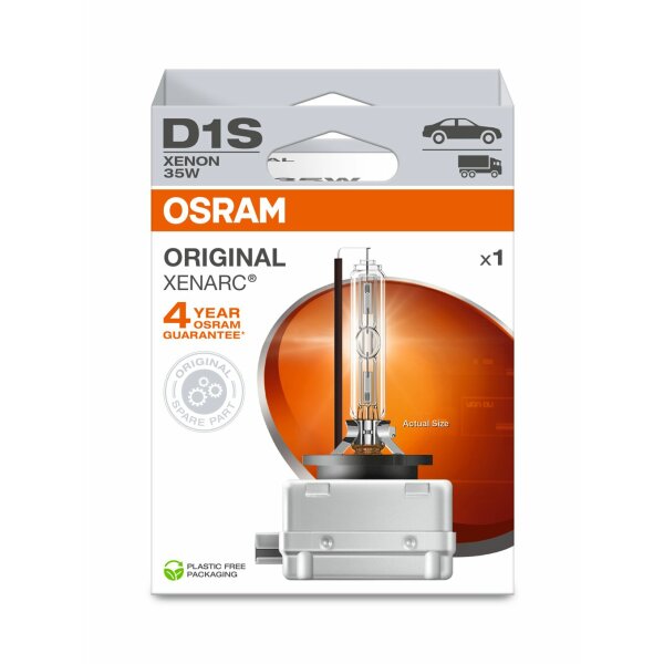 OSRAM 66140-1HB - D1S 35W PK32d-2 Original XENARC Softcover Box 1Stk.