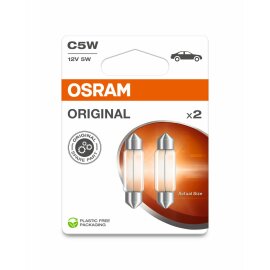 OSRAM 6418-2BL - C5W 12V 5W SV8.5-8 36mm Soffitte 2Stk....