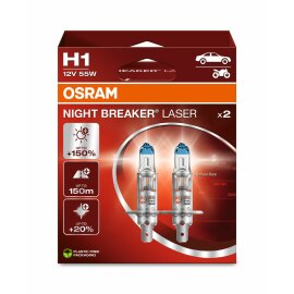 OSRAM 64150NL-2HB - H1 12V 55W P14.5s NIGHT BREAKER®...