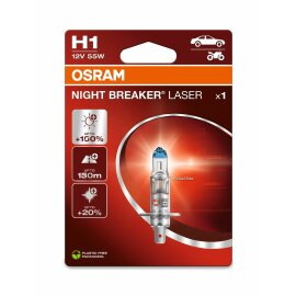 OSRAM 64150NL-1BL - H1 12V 55W P14.5s NIGHT BREAKER®...