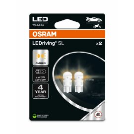 OSRAM 2827DYP-2BL - W5W LEDriving SL Amber 12V Blister 2 Stk.