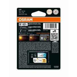 OSRAM 2827DYP-2BL - W5W LEDriving SL Amber 12V Blister 2...