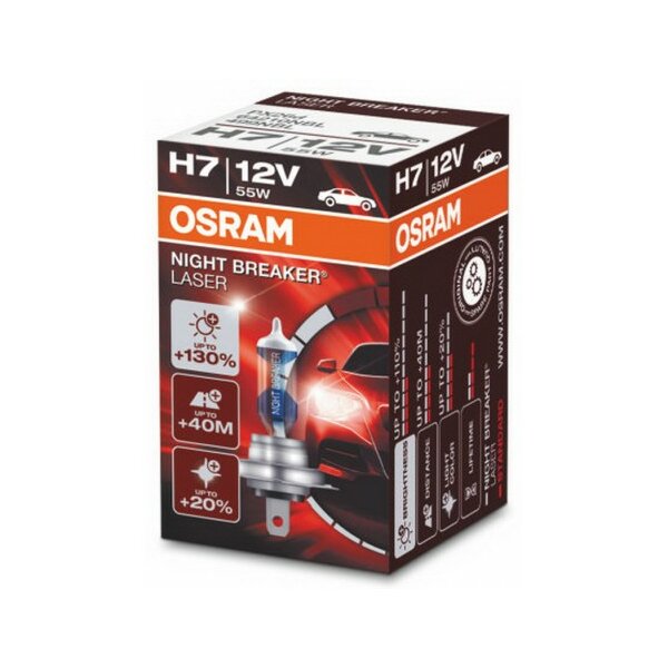OSRAM H7 Halogen Night Breaker Autolampe 64210NBL, CHF 18,95