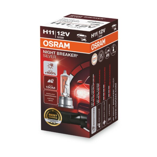 OSRAM H11 Halogen Night Breaker Autolampe 64211NBS, CHF 19,95